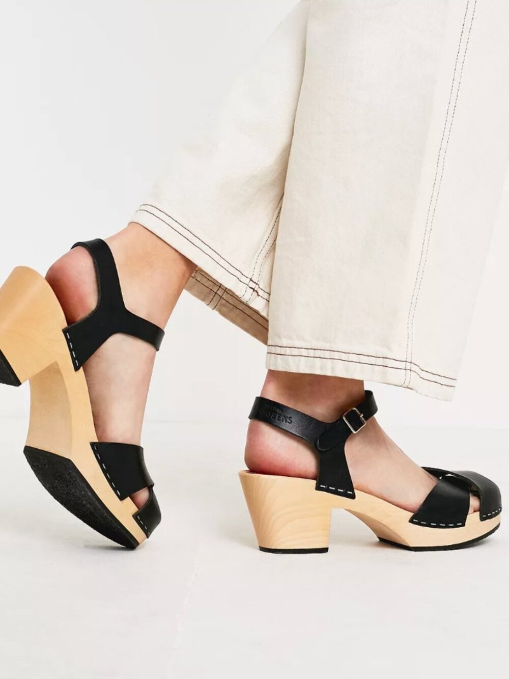 Swedish Hasbeens Mirja Platform Sandal